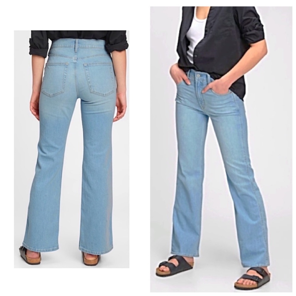 🍑 GAP Vintage-70’s Inspired High-Rise Jeans size 10 Women’s Jeans 10 NWT… - Picture 3 of 5
